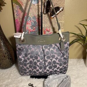 Vintage Coach Ashley Signature Crossbody Bag 3 Color NWT